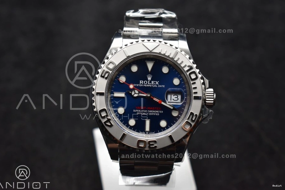 Bracelet 126622 Best 1:1 Clean Steel 904L Blue VR3235 Edition Dial SS Yacht-Master on 0217